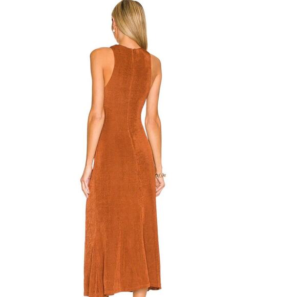 MISHA Thalia Dress in Terracotta NWT Size 0 U.S. - Picture 3 of 3